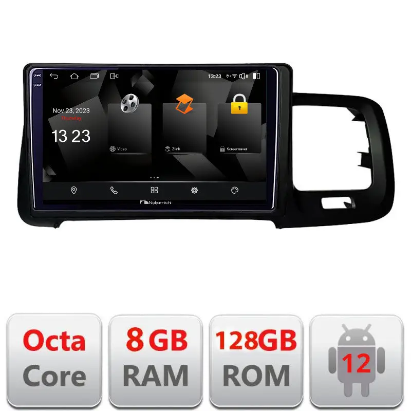 Cumpără online Navigație Volvo S60 2008-2014 Android 2K QLED 8GB+128GB 4G