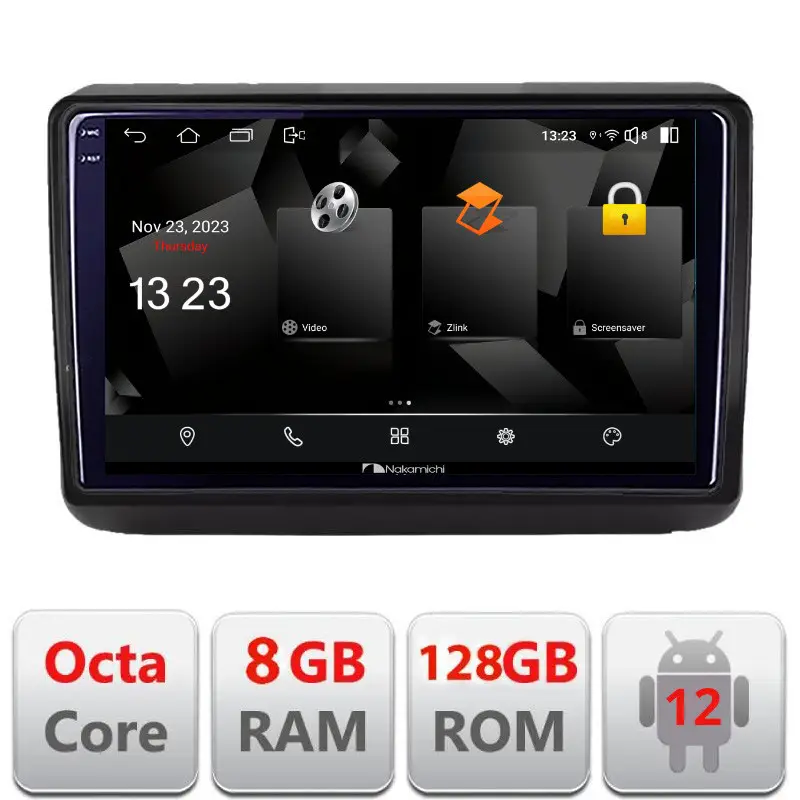 Navigație Jeep Grand Cherokee 2014-2019 Android 2K QLED 8+128GB 4G Vezi acum