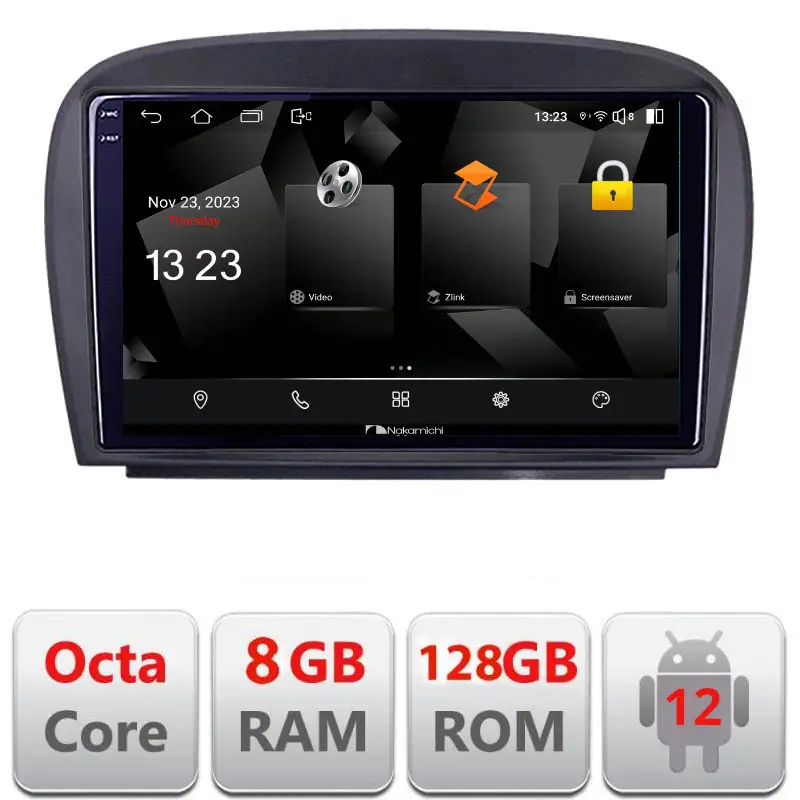 Preț promoțional Navigație Mercedes SL W230 2004-2011 Android 12 2K QLED 8GB+128GB