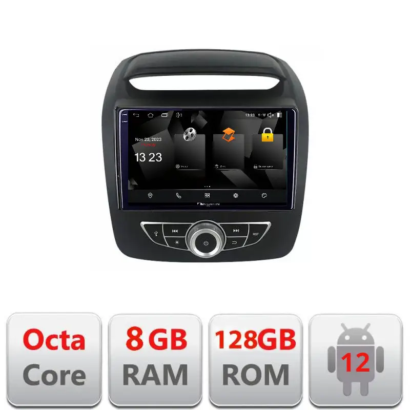 Navigație Android Kia Sorento 2012-2015 QLED 2K 8GB+128GB DSP 4G Reducere specială