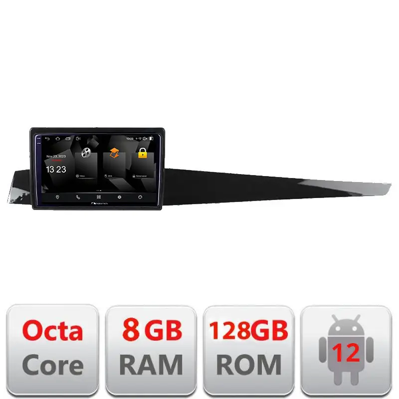 Cel mai vândut Navigatie Renault Laguna 3 Android 12, 2K QLED, 8GB RAM, 128GB, 4G