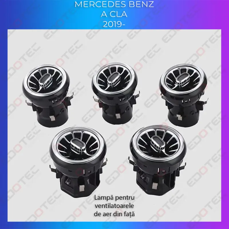 Preț redus Lumini ambientale ventilatoare fata Mercedes A W177 si CLA W118