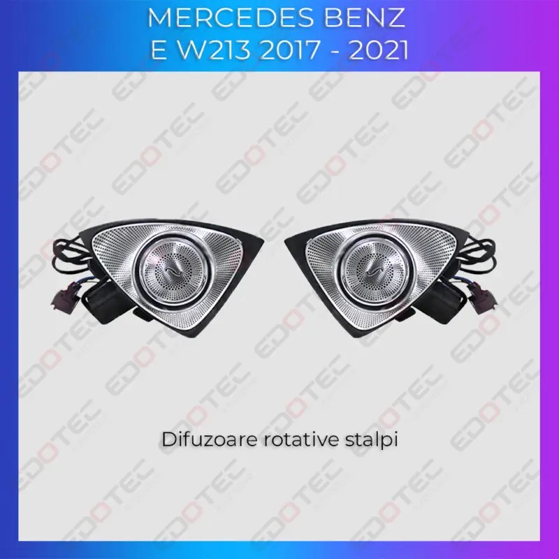 Lumini ambientale difuzoare rotative stâlpi Mercedes E W213 2017-2021 Super ofertă