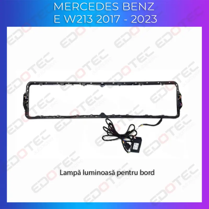 Comandă acum Lumini ambientale display Mercedes E W213 2017-2023, 64 culori