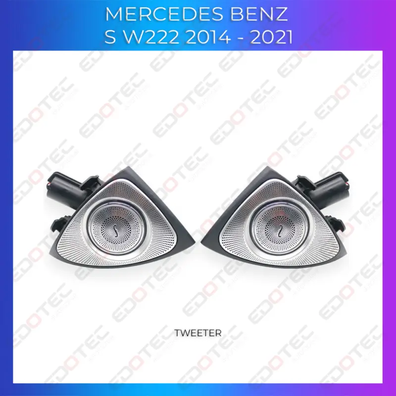 Lumini ambientale difuzoare stâlpi față Mercedes Clasa S W222, control original Preț mic