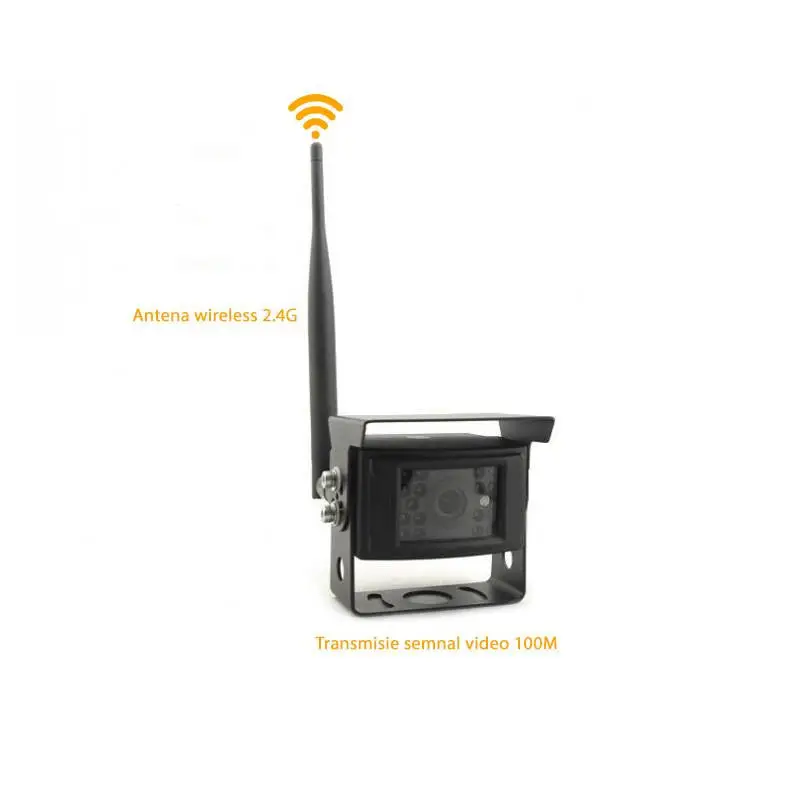 Camera video wireless spate pentru dube, camioane si utilaje Edotec Ultima șansă