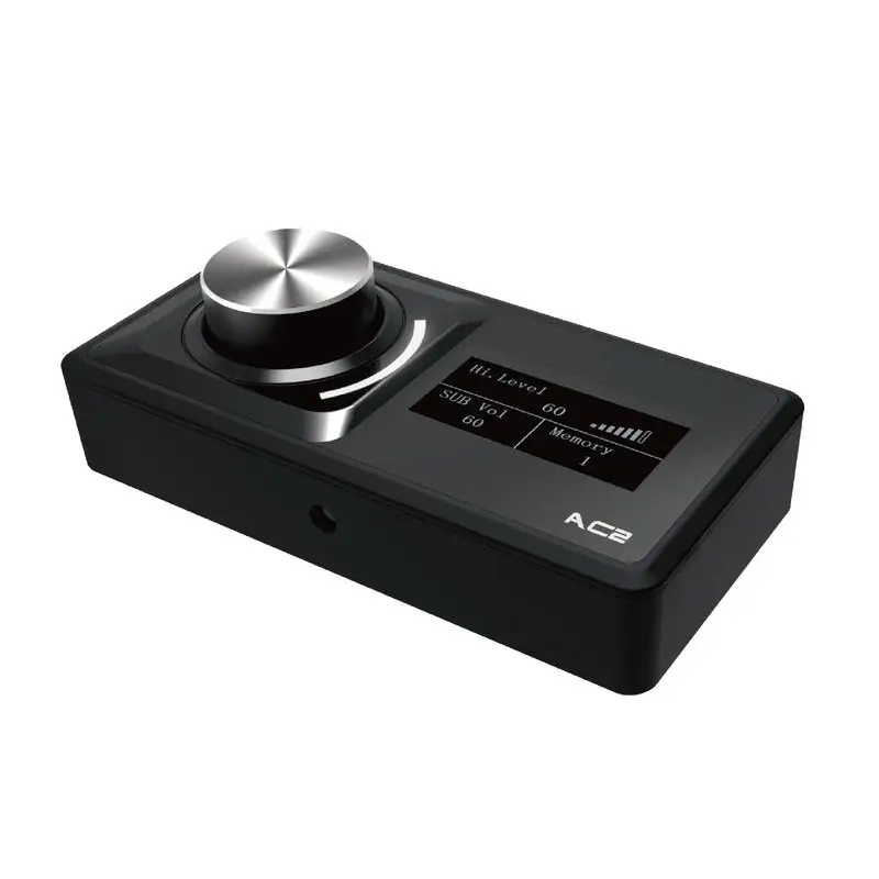 Disponibil imediat Telecomandă procesor audio auto Nakamichi AC2 pentru control DSP