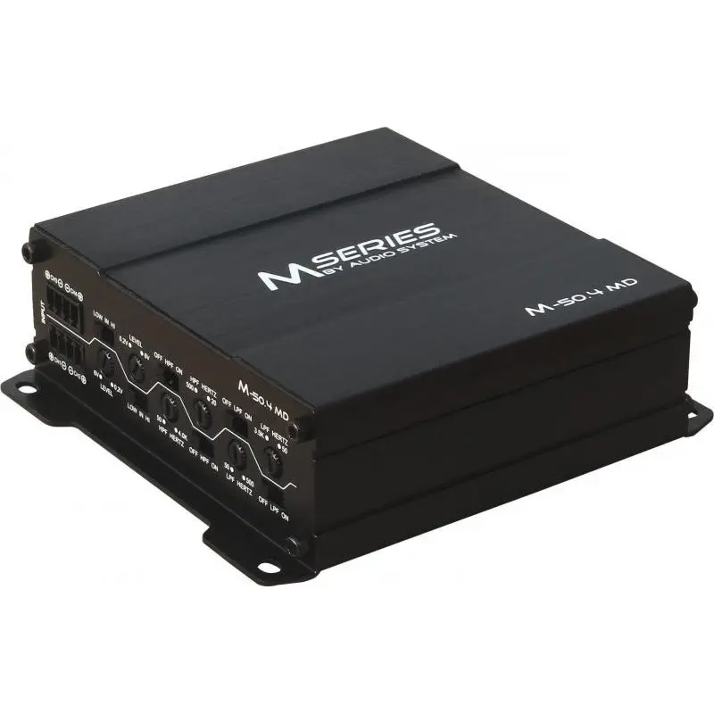 Reducere specială Amplificator auto Audio System M-50.4 MD, 4 canale, micro, clasa D