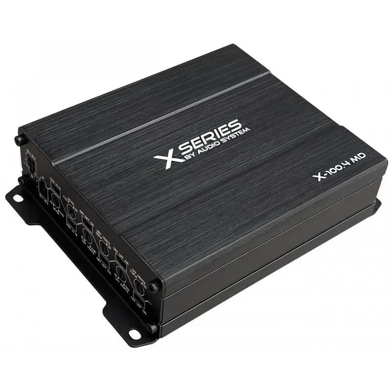 Ieftin Amplificator auto Audio System X-100.4 MD, 4 canale, micro, clasa D