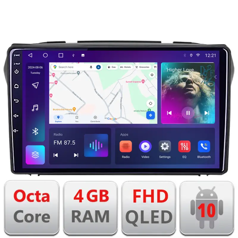 Navigație Android Suzuki Alto 2009-2016, 4GB RAM, 64GB, CarPlay Chilipir