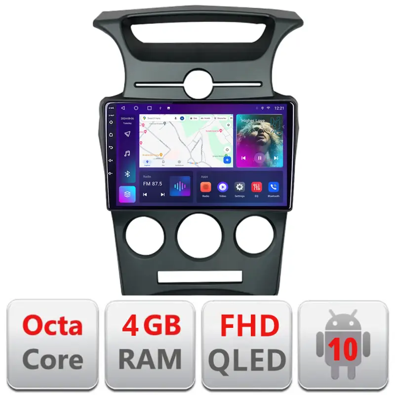 Navigatie Android Kia Carens 2006-2012, 4GB RAM, 64GB, CarPlay Plată sigură