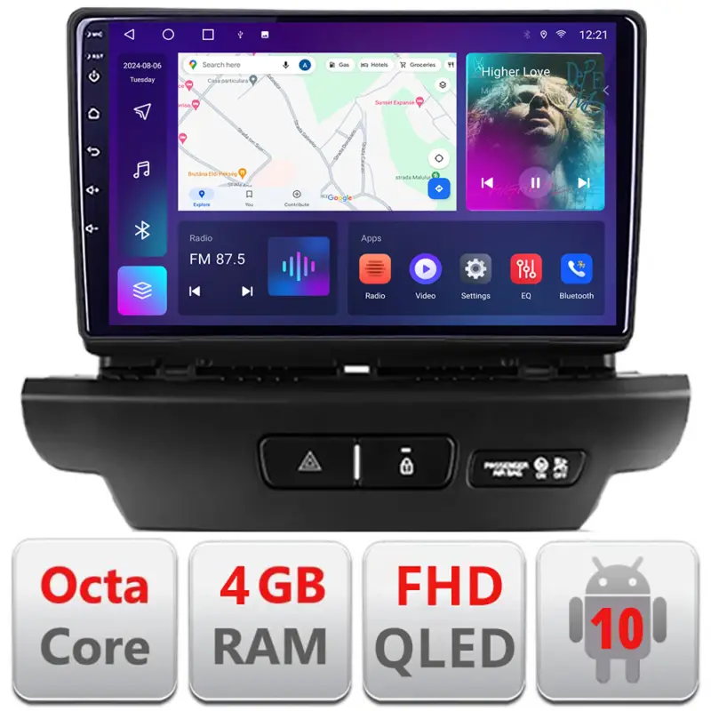 Chilipir Navigație Android Kia Ceed 2018-2020 cu GPS, CarPlay, 4GB RAM și 64GB