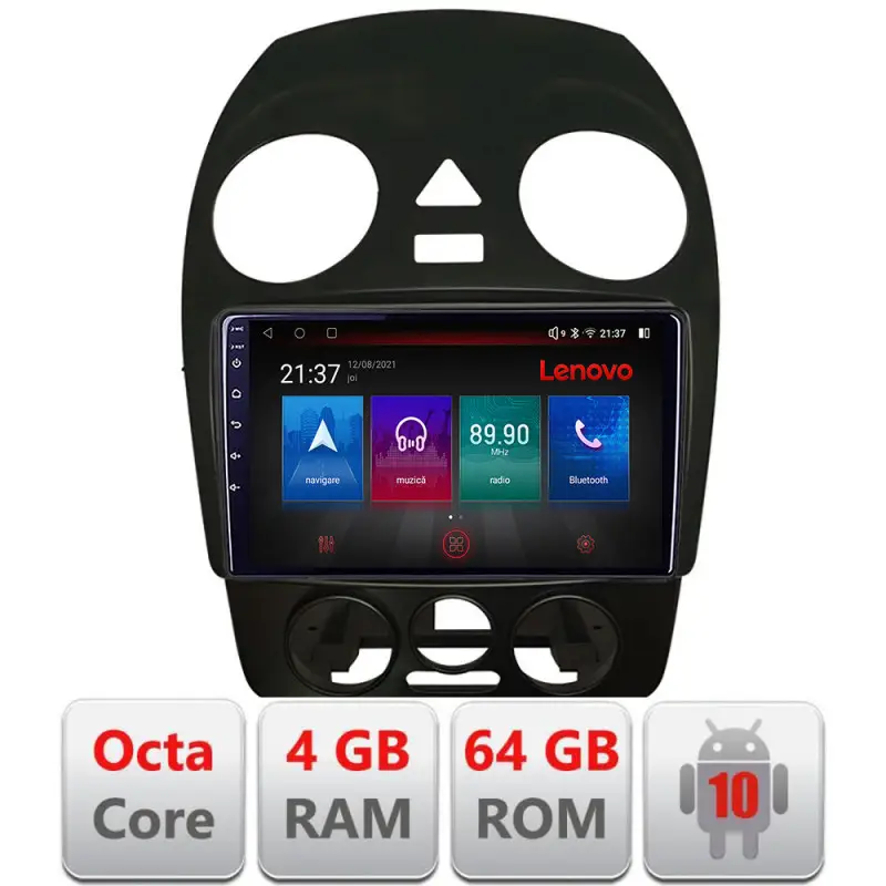 Navigatie Android VW Beetle 2005-2010, 4GB RAM, 64GB, GPS, 4G LTE, resigilata Super ofertă