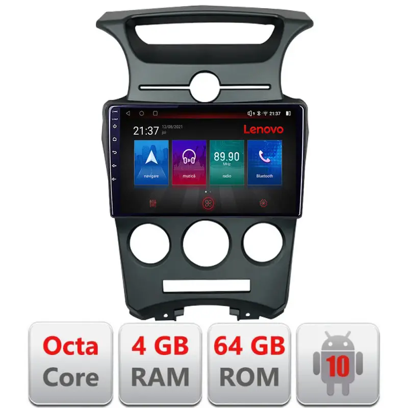 Lichidare de stoc Navigatie Android Kia Carens 2006-2012, 4GB RAM, 64GB, LTE, GPS