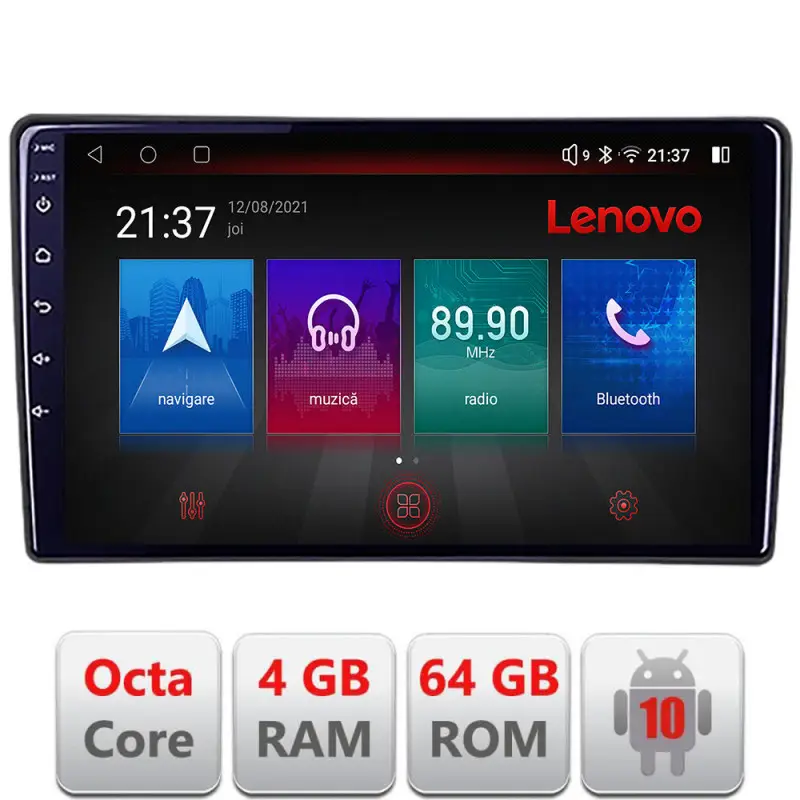 Navigație Android VW Touareg 2002-2010, 4GB RAM, 64GB, GPS, 4G LTE, resigilată Comandă acum
