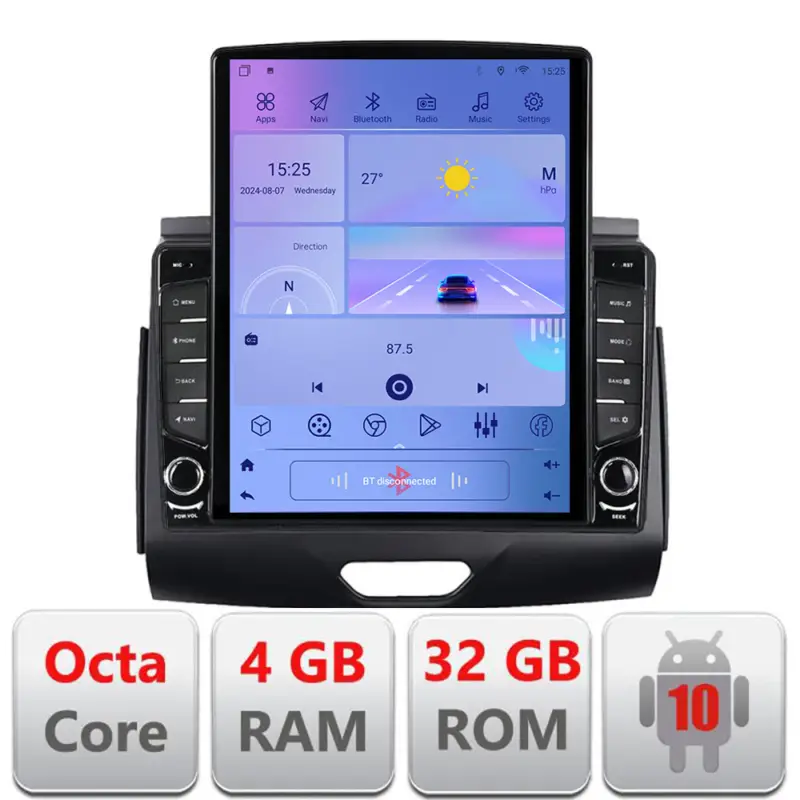 Navigație dedicată Ford Ranger 2015+ Android GPS LTE Octa Core 4GB+64GB Comandă acum
