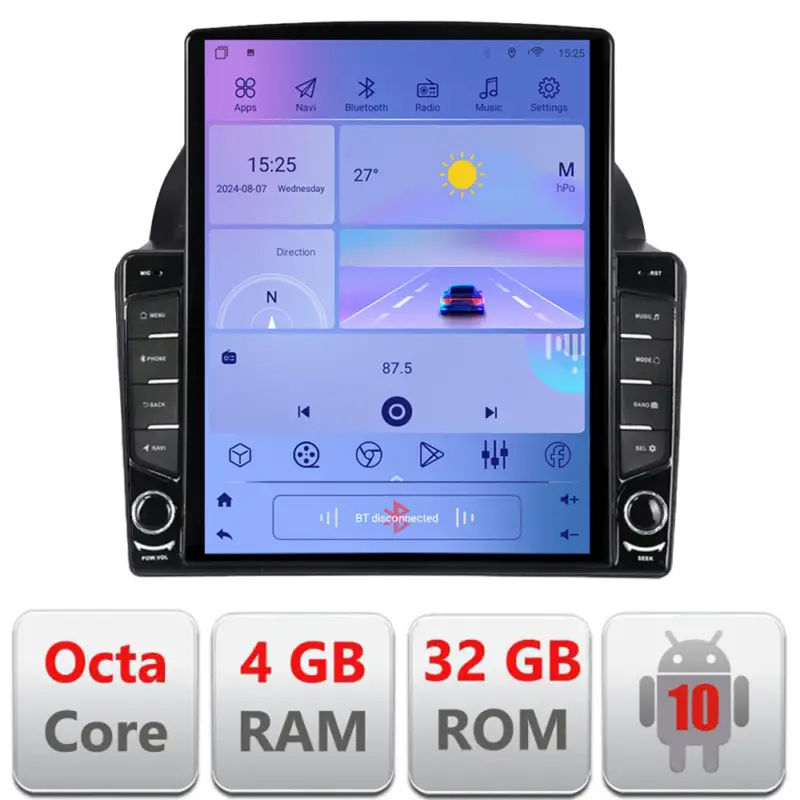 Navigație Android Kia Carnival 2006-2014, GPS LTE, Octa Core, 4GB RAM Livrare gratuită