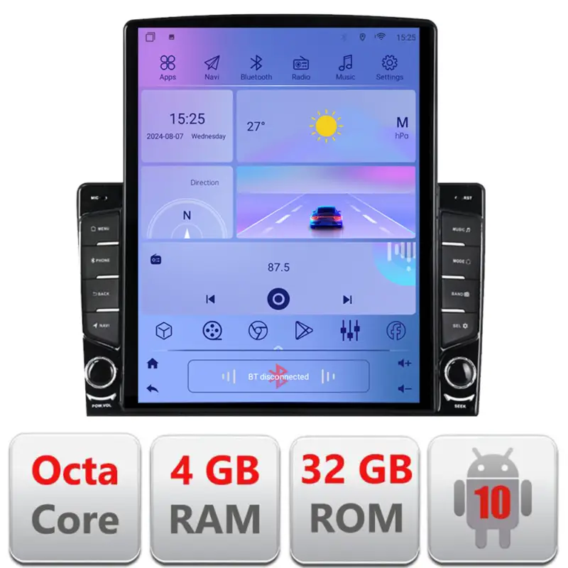 Calitate înaltă Navigație Android 9.7 inch pentru Kia Ceed 2007-2009, Octa Core, 4GB+64GB LTE