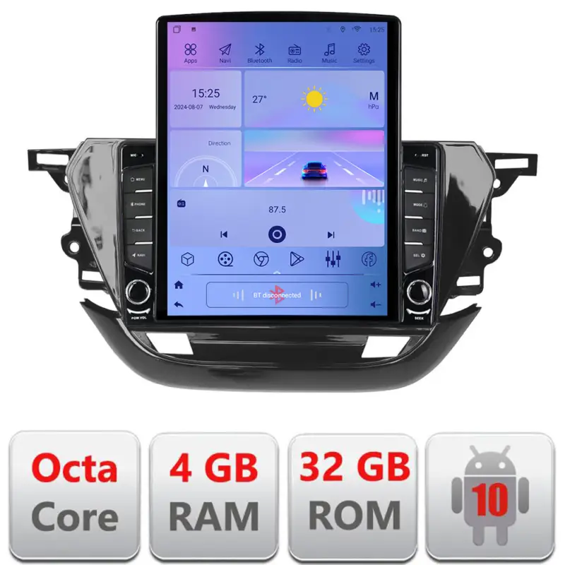 Navigație Android Opel Corsa F 2019+ cu GPS, LTE, 4GB RAM și 64GB Ieftin