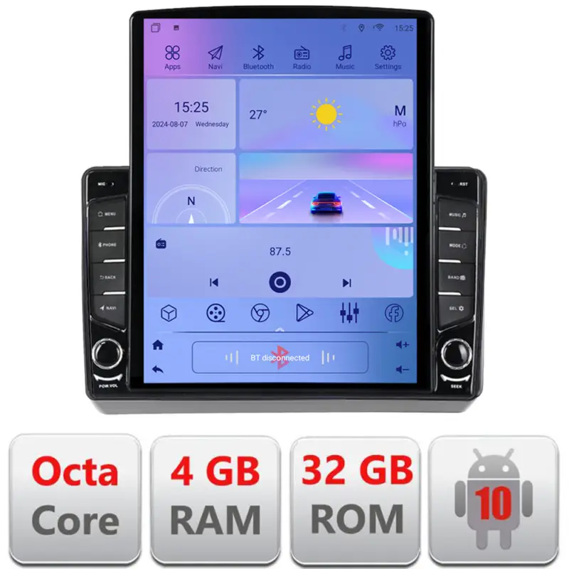 Plată sigură Navigație Android Dodge Challenger 2015-2021, ecran 9.7 inch, 4GB+64GB LTE