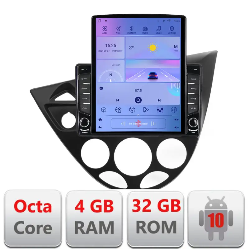 Livrare expres Navigație Android Ford Focus 1 1998-2004, ecran 9.7 inch, GPS, LTE