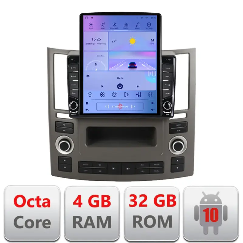 Lichidare de stoc Navigatie Android Infiniti FX45 2007-2009, ecran 9.7 inch, 4GB+64GB LTE