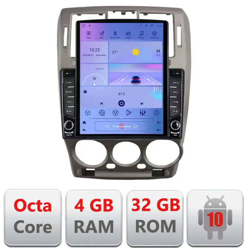 Ofertă Navigație Android Hyundai Getz 2002-2010, GPS LTE, Octa Core, 4GB+64GB