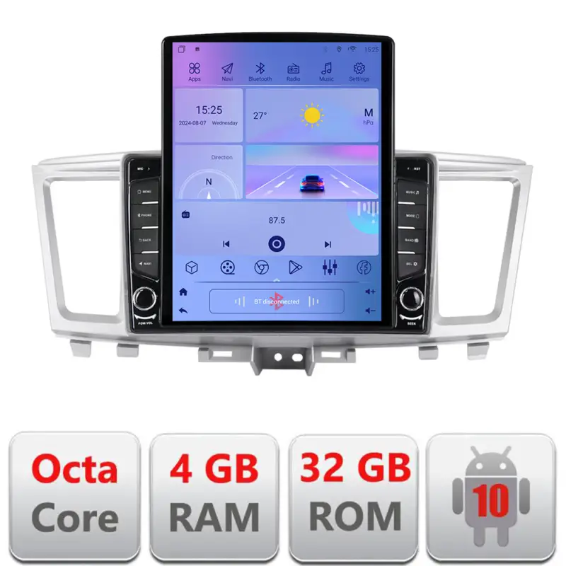 Retur ușor Navigație Android Infiniti QX60 2014-2020, ecran 9.7 inch, 4GB RAM, LTE