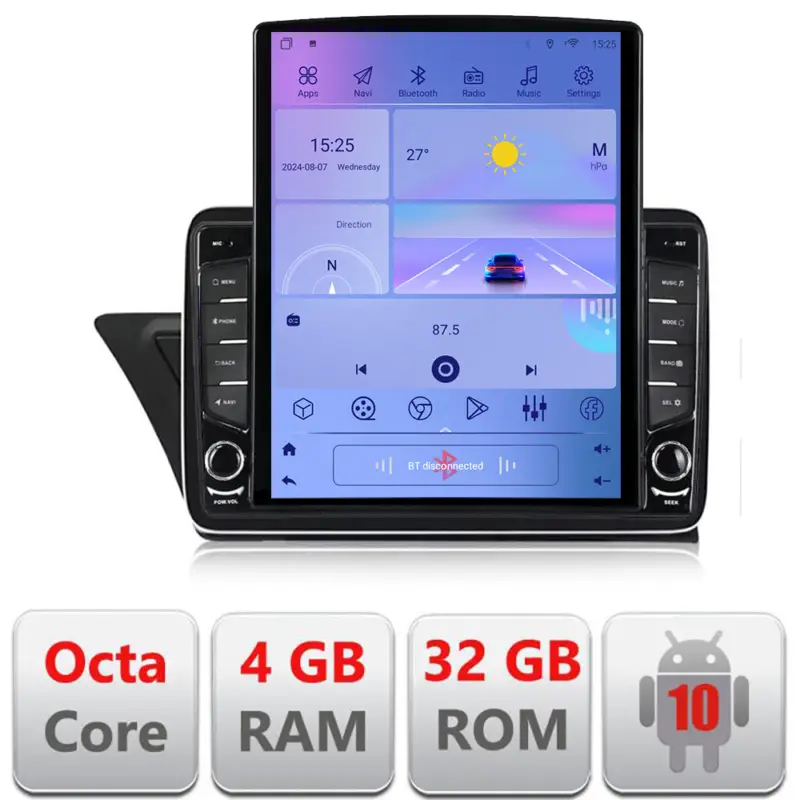 Plată sigură Navigație Audi A4 A5 B8 cu MMI 3G, Android 10, 4G LTE, GPS, 9.7 inch