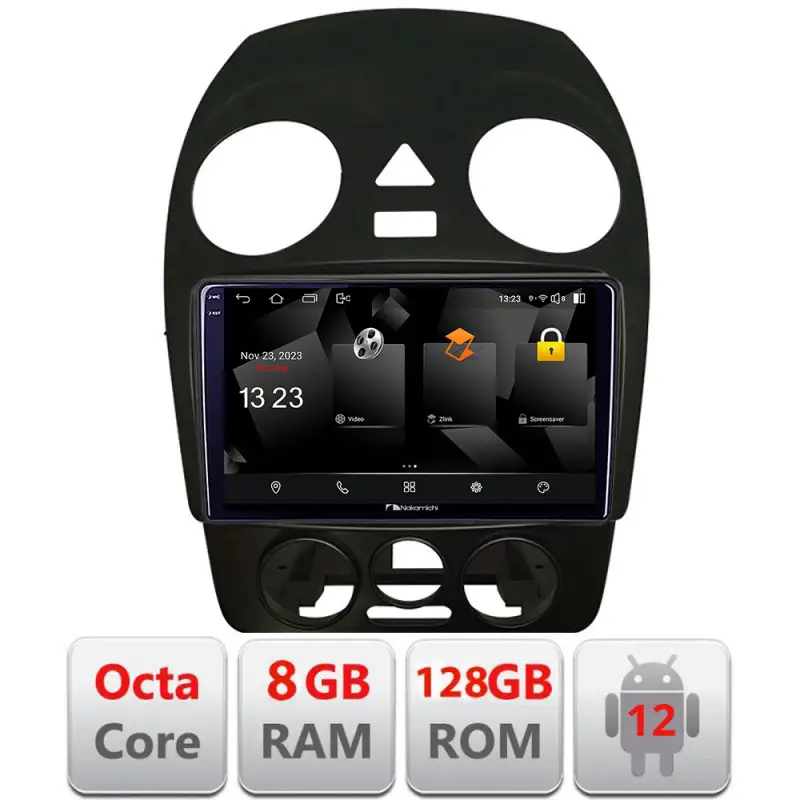Livrare rapidă Navigație Android VW Beetle 2005-2010, 8GB RAM, 128GB, CarPlay