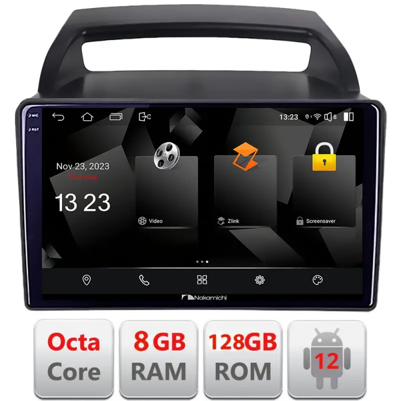 Navigatie Android Kia Carnival 2006-2014, 8GB RAM, 128GB, CarPlay Plată securizată