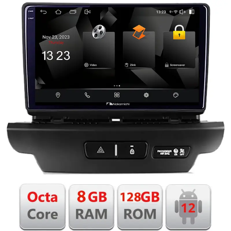 Ultima șansă Navigație Android Kia Ceed 2018-2020, 8GB RAM, 128GB, CarPlay