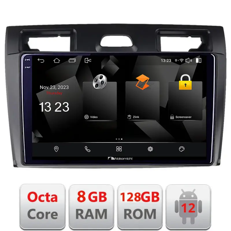 Navigație Android Ford Fiesta MK5 2002-2008, 8GB RAM, 128GB, CarPlay Discount