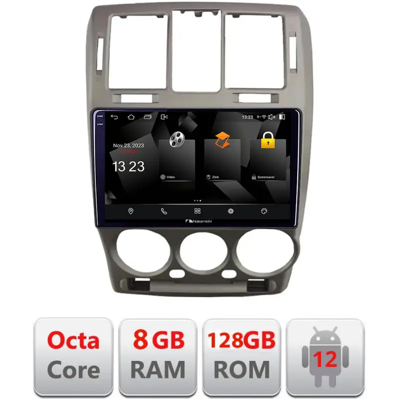 Promoție Navigație Android Hyundai Getz 2002-2010, GPS, 8GB RAM, 128GB, CarPlay