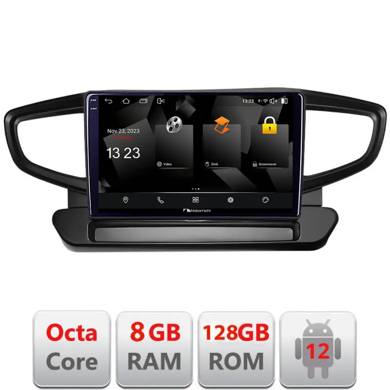 Navigatie Android Hyundai Ioniq 2016-2020, 8GB RAM, 128GB, CarPlay Popular