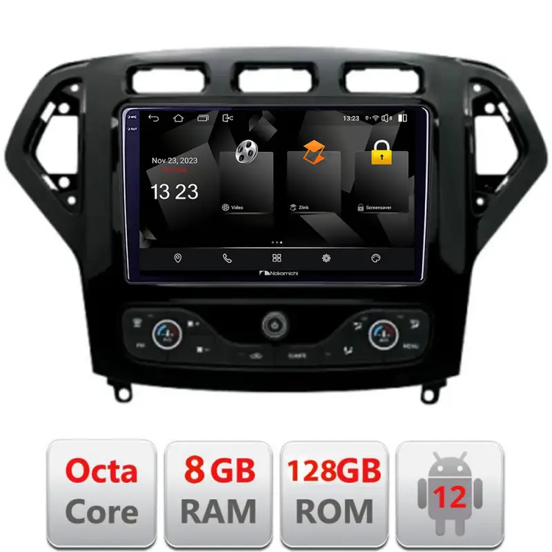 Cel mai bun preț Navigatie Android Ford Mondeo 2007-2010, Octa Core, 8GB RAM, 128GB