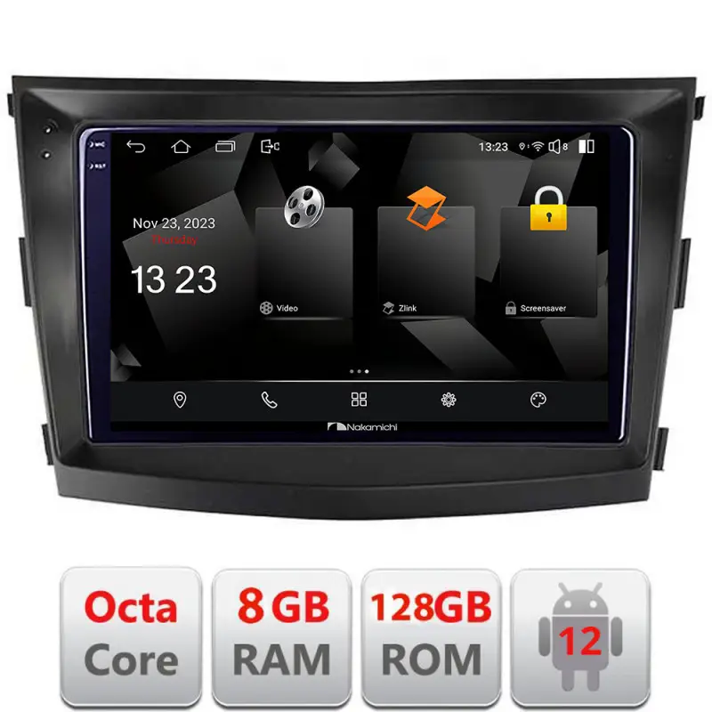 Preț redus Navigație Android SsangYong Tivoli 2015-2019, 8GB RAM, 128GB, CarPlay