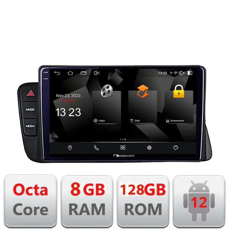 Plată securizată Navigație Audi A4 A5 B8 cu MMI 3G, Android, GPS, 8GB RAM și 128GB