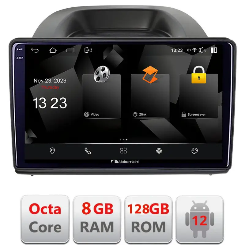 Navigatie Android Ford EcoSport 2017-2019, 8GB RAM, 128GB, CarPlay Ultima șansă