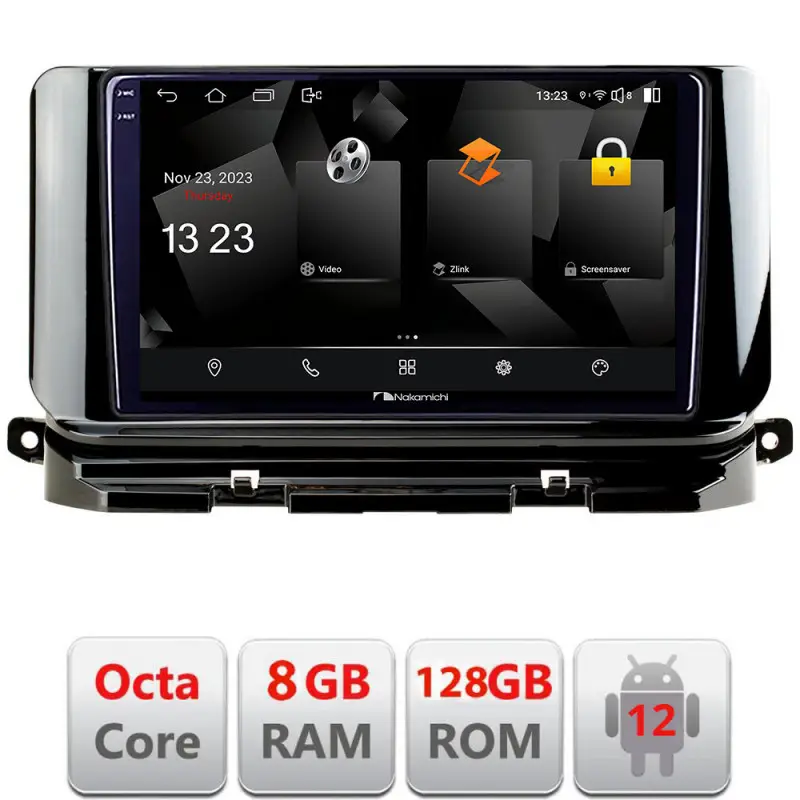 Cel mai vândut Navigație Android Skoda Octavia 4 2020-2024, 8GB RAM, 128GB, CarPlay