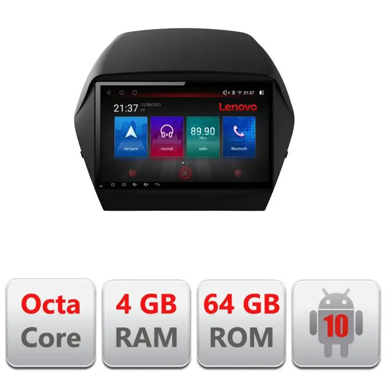 Navigație Hyundai IX35 Android 4G GPS Bluetooth 4GB RAM 64GB Resigilată Ofertă limitată