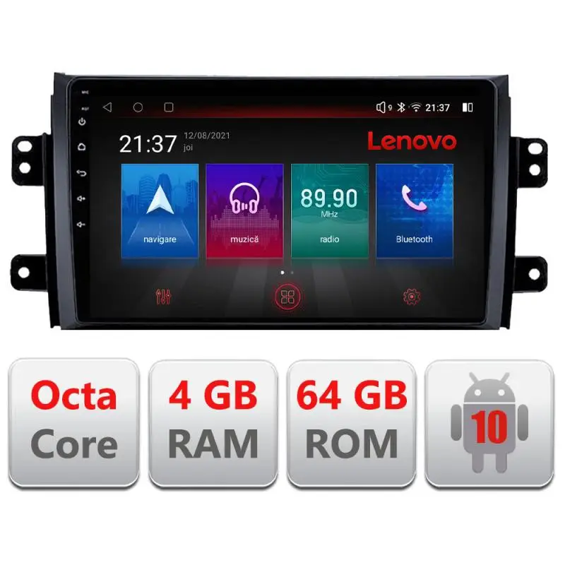 Livrare expres Navigație auto Suzuki SX4 2006-2013 Android 4GB RAM 64GB GPS 4G resigilată
