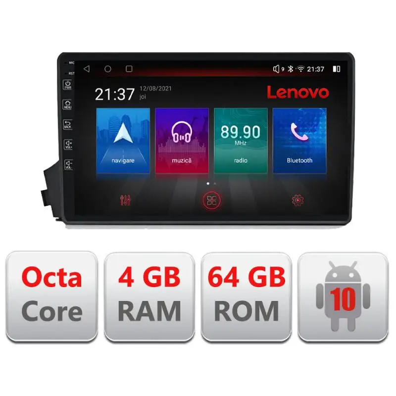 Navigație Android Ssangyong Kyron Actyon 4GB RAM 64GB 4G GPS Bluetooth Super ofertă