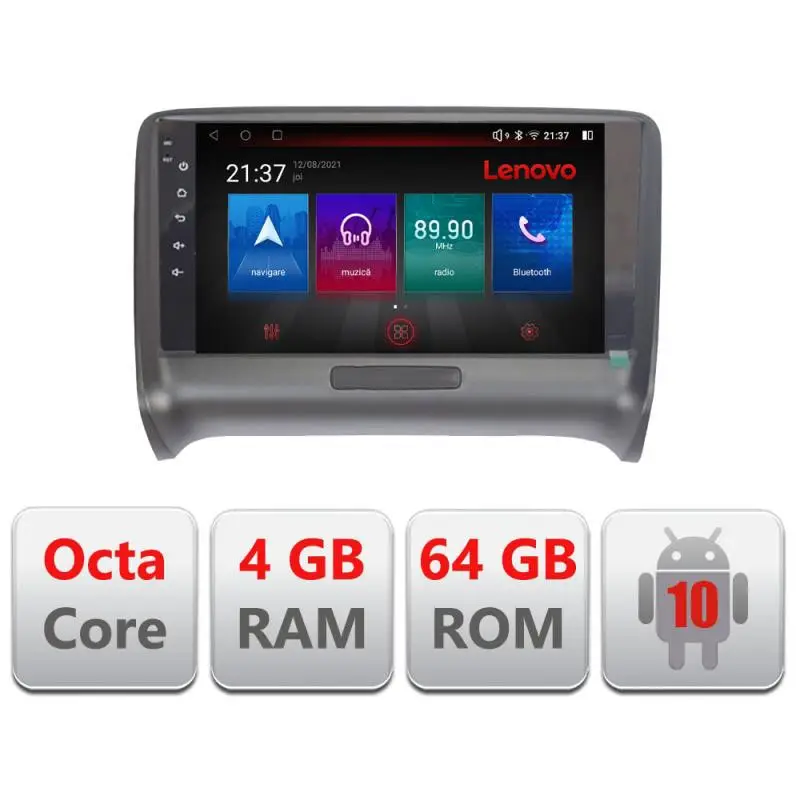 Navigație dedicată Audi TT 2004-2011 Android 4G GPS Bluetooth DSP 4GB+64GB Resigilată Expediere rapidă