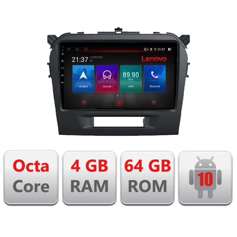 Navigație Suzuki Grand Vitara 2016+ Android 4G GPS WiFi 4GB/64GB Resigilată Popular