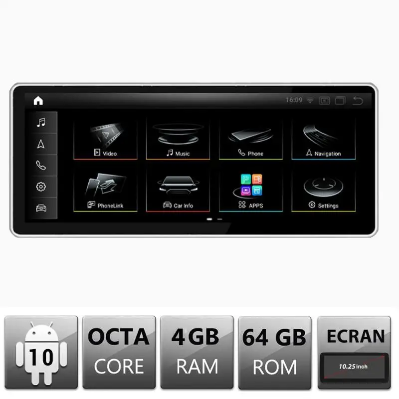 Navigație Audi A4/A5 2016-2020 Android 10, 4GB RAM, 64GB, GPS Plată sigură