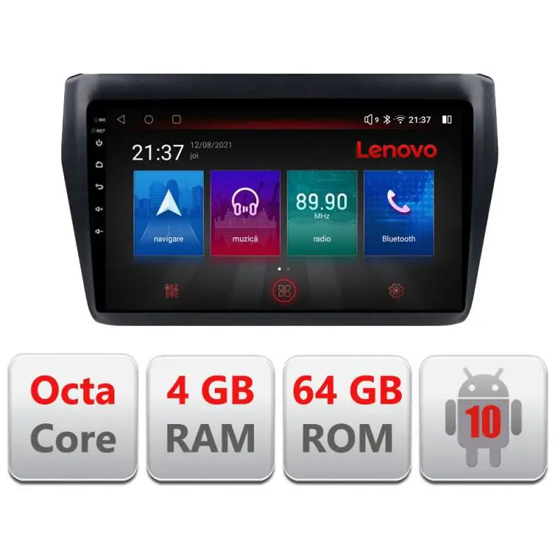 Cel mai bun preț Navigație Suzuki Swift 2017-2019 Android 4G GPS Bluetooth 4GB+64GB