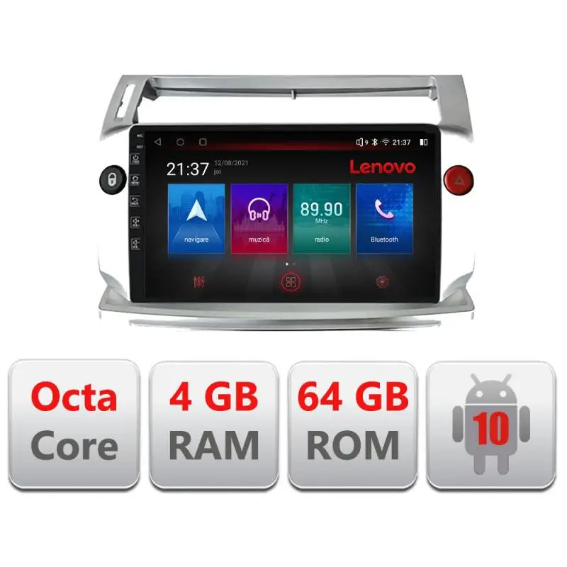 Discount Navigație dedicată Citroen C4 2005-2010 Android 4G GPS WiFi 4GB+64GB