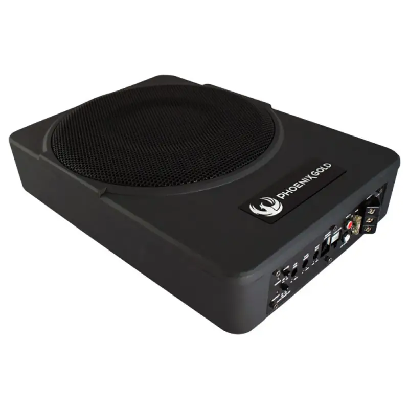 Subwoofer activ auto sub scaun Phoenix Gold 10 inch, 200W RMS Comandă acum