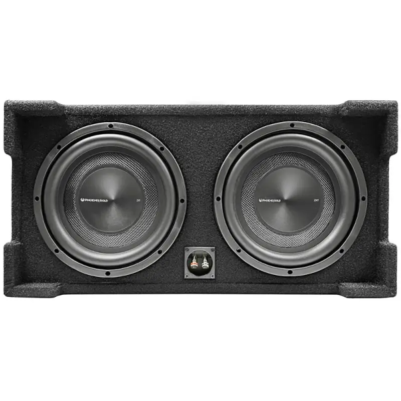 Mai ieftin Subwoofer auto pasiv cu incinta Phoenix Gold 2x10, 350W RMS, 2 Ohm